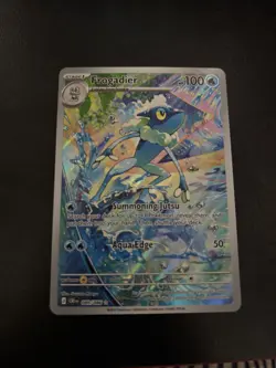 POKEMON - FROGADIER 089/086 - CHAOS RISING - ILLUSTRATION RARE - Image 1