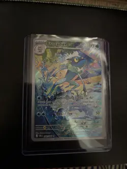 POKEMON - FROGADIER 089/086 - CHAOS RISING - ILLUSTRATION RARE - Image 2