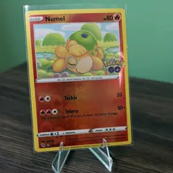 Pokemon Numel 013/078 Pokemon GO Reverse Holo *Unpeeled Ditto* - Image 1