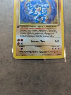 Pokemon TCG Machamp Base Set 8/102 Holo Unlimited Holo Rare - Image 2