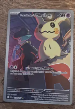 Team Rocket's Mimikyu 238/217 Me2.5: Ascended Heroes Holo Pokemon TCG NM - Image 1