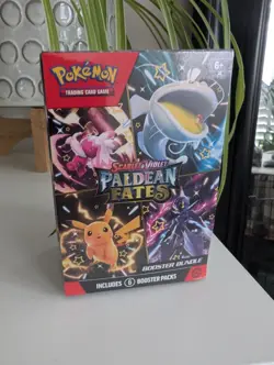 Pokemon TCG Scarlet & Violet Paldean Fates Booster Bundle, 6-Pack, New Sealed - Image 3