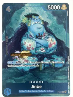 Jinbe P-030 EN ONE PIECE TCG 2023 Championship Event-NM - Image 1