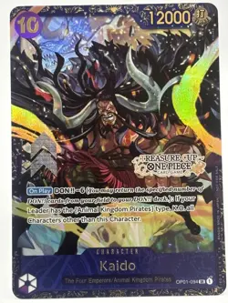 Kaido OP01-094 EN ONE PIECE TCG Treasure Cup Top Player-NM - Image 1