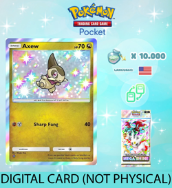 Pokemon TCG Pocket - Shiny Axew Card (English) - Image 1