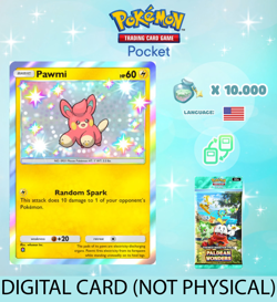 Pokemon TCG Pocket - Shiny Pawmi Card (English) - Image 1