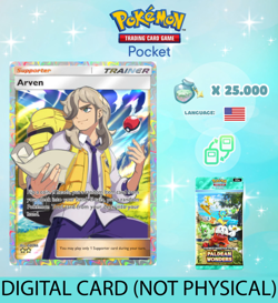 Pokemon TCG Pocket - Arven Full Art Card (English) - Image 1