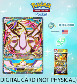 Pokemon TCG Pocket - Palkia ex Full Art Card - Deluxe Pack ex (English) - Image 1