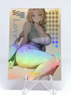 Tsunade - Naruto - Love Diary - SSR 20 - Anime/Game - Holo/Foil Card - Image 1