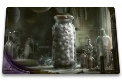 Jar of Eyeballs - Board Game Mat MTG Playmat of TCG With Card Zones Free Bag - Image 1
