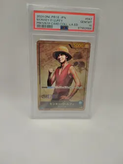 premium card collection one piece 2024 Jpn LA Edition psa 10 full Set Of 9 - Image 2