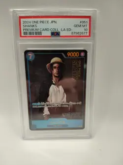 premium card collection one piece 2024 Jpn LA Edition psa 10 full Set Of 9 - Image 5