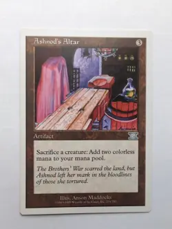 MTG Ashnod's Altar (6ED) Classic Sixth Edition Regular Uncommon 27/350 - Image 1