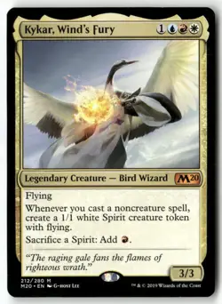 MTG Kykar, Wind's Fury Core Set 2020 LP Magic The Gathering - Image 1