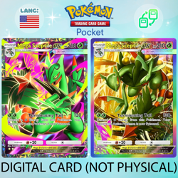 Pokemon TCG Pocket - Mega Sceptile ex Full Art / Rainbow (English) - Image 1