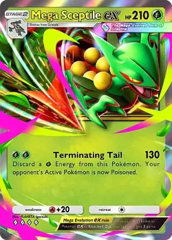 Pokemon TCG Pocket - Mega Sceptile ex Full Art / Rainbow (English) - Image 3