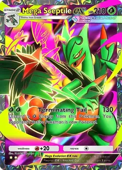 Pokemon TCG Pocket - Mega Sceptile ex Full Art / Rainbow (English) - Image 4