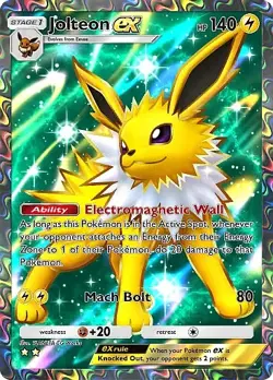 Pokemon TCG Pocket - Jolteon ex Full Art / Rainbow (English) - Image 4