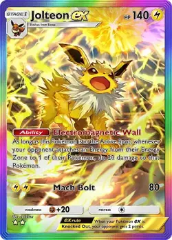Pokemon TCG Pocket - Jolteon ex Full Art / Rainbow (English) - Image 5