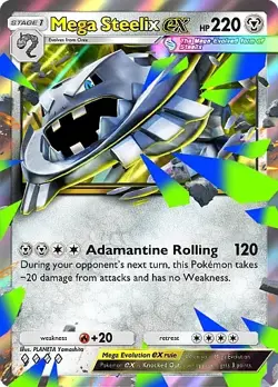 Pokemon TCG Pocket - Mega Steelix ex Full Art / Rainbow (English) - Image 3