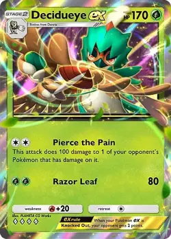 Pokemon TCG Pocket - Decidueye ex Full Art / Rainbow (English) - Image 3