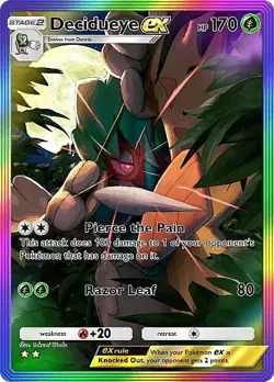 Pokemon TCG Pocket - Decidueye ex Full Art / Rainbow (English) - Image 5