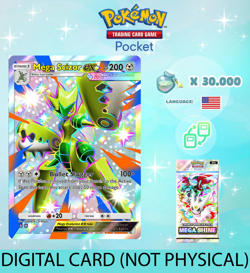 Pokemon TCG Pocket - Shiny Mega Scizor ex (English) - Image 1