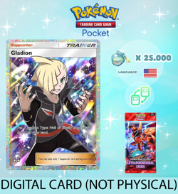 Pokemon TCG Pocket - Gladion Full Art Card (English) - Image 1