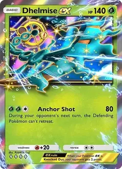 Pokemon TCG Pocket - Dhelmise ex Full Art / Rainbow (English) - Image 3