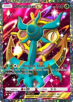Pokemon TCG Pocket - Dhelmise ex Full Art / Rainbow (English) - Image 4