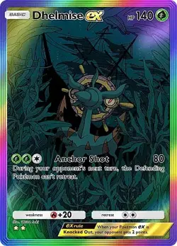 Pokemon TCG Pocket - Dhelmise ex Full Art / Rainbow (English) - Image 5