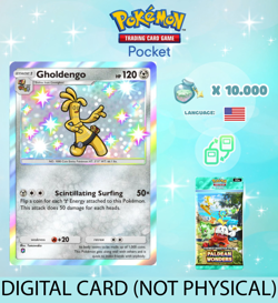 Pokemon TCG Pocket - Shiny Gholdengo Card (English) - Image 1