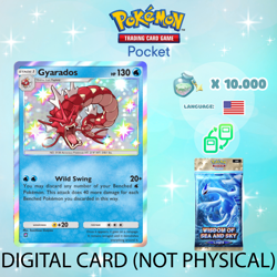 Pokemon TCG Pocket - Shiny Gyarados Card (English) - Image 1