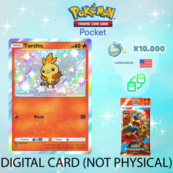 Pokemon TCG Pocket - Shiny Torchic Card (English) - Image 1