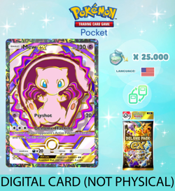 Pokemon TCG Pocket - Mew ex Full Art Card - Deluxe Pack ex (English) - Image 1