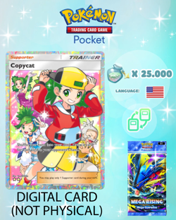 Pokemon TCG Pocket - Copycat Full Art Card (English) - Image 1