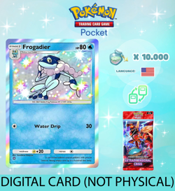 Pokemon TCG Pocket - Shiny Frogadier Card (English) - Image 1