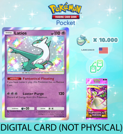 Pokemon TCG Pocket - Shiny Latios Card (English) - Image 1