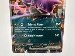 Pokemon TEAM ROCKET'S NIDOKING EX SVP 217 - ULTRA RARE HOLO PROMO - Image 3