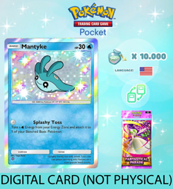 Pokemon TCG Pocket - Shiny Mantyke Card (English) - Image 1