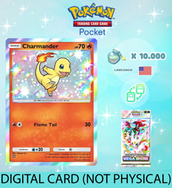 Pokemon TCG Pocket - Shiny Charmander Card (English) - Image 1