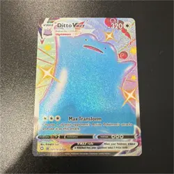 Pokemon Ditto VMAX Shiny Holo Rare (SV119/SV122) Shining Fates 320 HP - Image 1