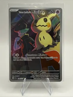 Pokemon TCG Team Rocket’s Mimikyu IR Ascended Heroes - Image 1