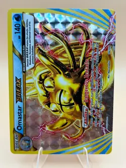 Omastar BREAK 19/124 BREAK Rare Fates Collide Pokemon Near Mint - Image 1