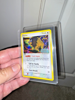 2006 Pokemon Tauros 12/100 - EX Crystal Guardians Stamped - Holo Rare - Image 1