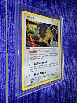 2006 Pokemon Tauros 12/100 - EX Crystal Guardians Stamped - Holo Rare - Image 2