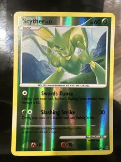 Scyther [Reverse Holo] #49 Pokemon Stormfront LP - Image 1