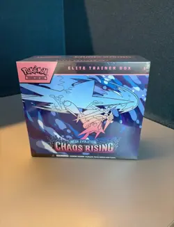 Pokemon TCG Mega Evolution: Chaos Rising ETB NEW SEALED SAME DAY DISTPATCH - Image 1