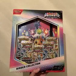 Pokemon TCG Scarlet & Violet Prismatic Evolutions Binder Collection - Image 1
