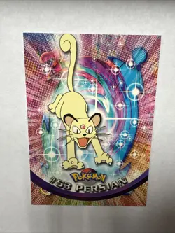 LP Topps Persian 53 Pokemon Tv Animation 1999 - Image 1